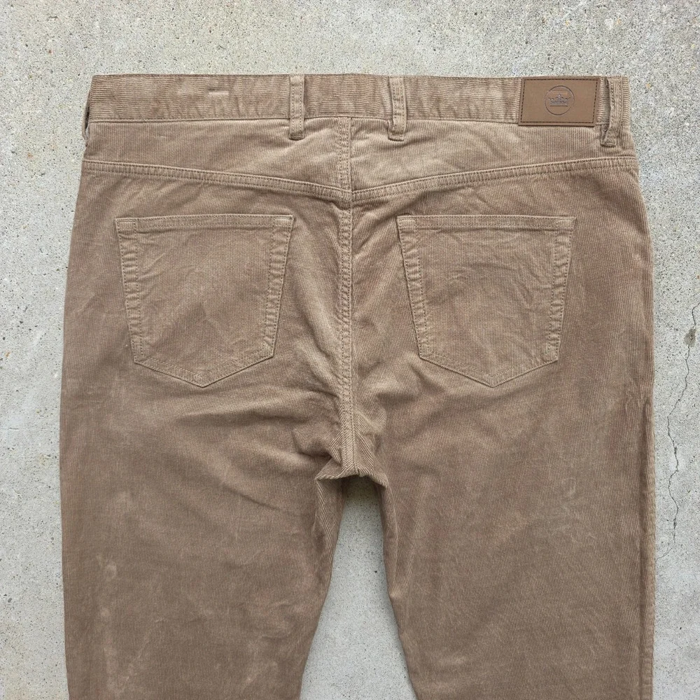 Peter Millar Corduroy‎ Pants Size 36 (Fits 38x34) Tan Superior Soft 5-Pocket